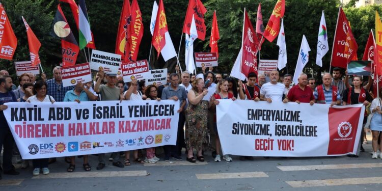 Birçok kentte ‘İsrail’le tüm ilişkiler kesilsin’ çağrısı