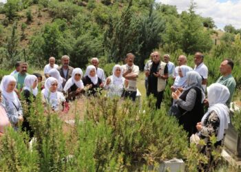 Licê ve Pîran’da mezarlık ziyareti