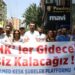 KHK eylemi: Ülkeye barış gelmeli