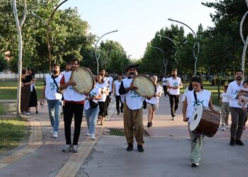 Şiyar Be Platformu’ndan Rojava Parkı’nda farkındalık çalışması