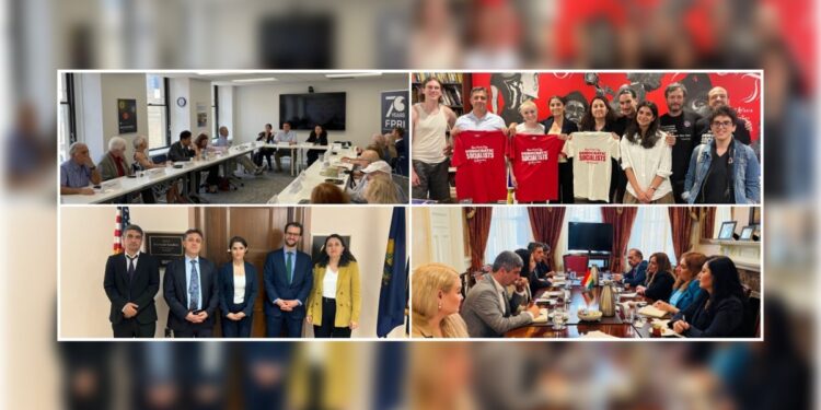 DEM Parti ABD’de süreç eksenli temaslarda bulundu