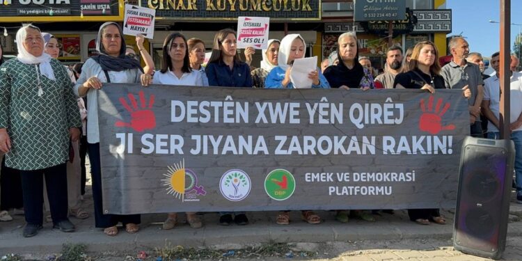 Êlih’te çocuk istismarı protesto edildi