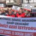Kayyım tarafından işten çıkarılan işçilerden sendikalarına tepki