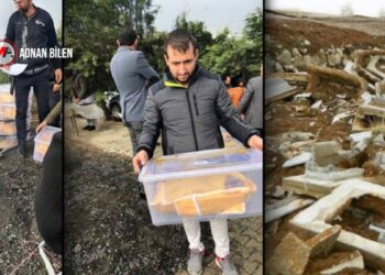 2 oğlunun cenazesi kaldırıma gömülen baba: Barış acımızı dindirir
