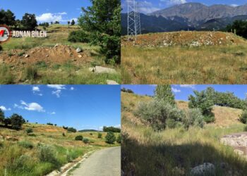 Garzan Mezarlığı 8 yıl sonra ilk kez görüntülendi