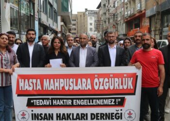İHD’den eylem: Felem Aker başta olmak üzere hasta tutsaklar serbest bırakılsın