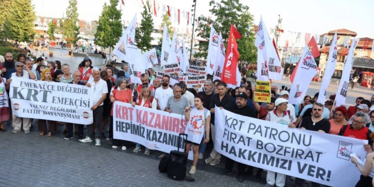 KRT’deki eylem kazanımla sonuçlandı