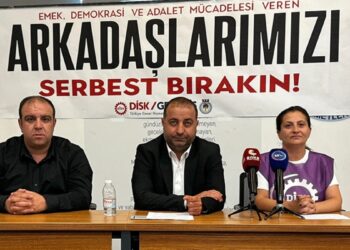 Sendika yöneticilerinin tutuklanmasına tepki