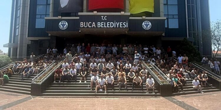 İşçiler grevde, İzBB grev kırıcılığında