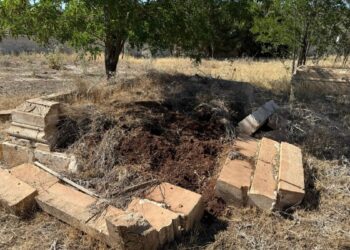 10 yıl sonra gidilen  ‘Bagok Şehitliği’nin talan edildiği ortaya çıktı