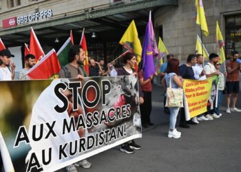 İsviçre kentlerinde eylem: Türkiye’nin saldırılarına acil müdahale edilsin