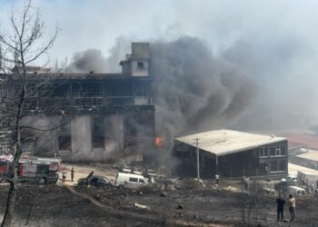 İzmir’de iki ayrı orman yangını: Evler tahliye edildi