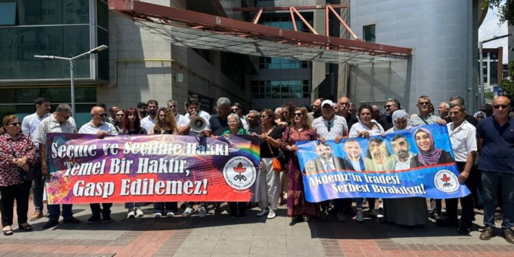 Görevden alınan eşbaşkanların serbest bırakılması istendi