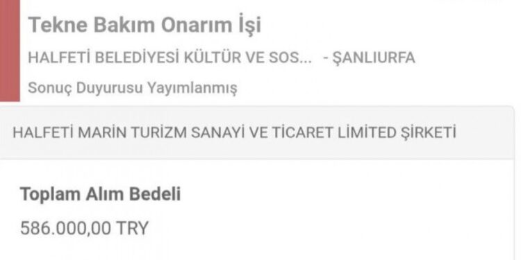 Kayyım, teknesine belediyenin kasasından 586 bin TL harcadı