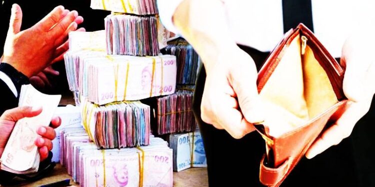 2,1 milyon kişi tüm paranın yüzde 78’ine sahip; milyonlarca yurttaşın bankada 10 bin lirası bile yok