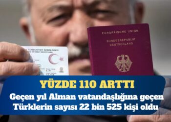 Alman vatandaşlığına geçen Türklerin sayısı iki kat arttı