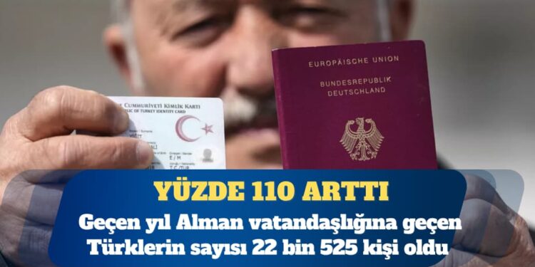 Alman vatandaşlığına geçen Türklerin sayısı iki kat arttı