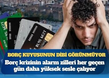 Borç kuyusunun dibi görünmüyor