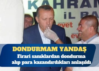 Darphane ve cezaevleri ile AKP ve MHP’li belediyelerin firari sanıklardan dondurma alıp para kazandırdığı anlaşıldı
