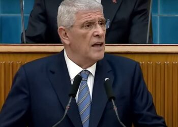 Dervişoğlu, Partisinin Grup Toplantısında Konuşuyor