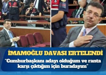 Ekrem İmamoğlu hâkim karşısında: Zindandayım çünkü İstanbul’u üç kez kazandım