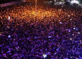 Erdîş’teki şenlik alanından Abdullah Öcalan’a selam