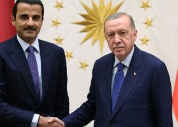 Erdoğan, Katar Emiri ile görüştü