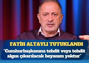 Fatih Altaylı tutuklandı