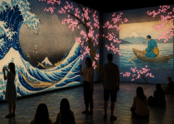 Fukuoka’da Büyüleyici Japon Sanatı: “Ukiyoe Immersive” Sergisi Başladı
