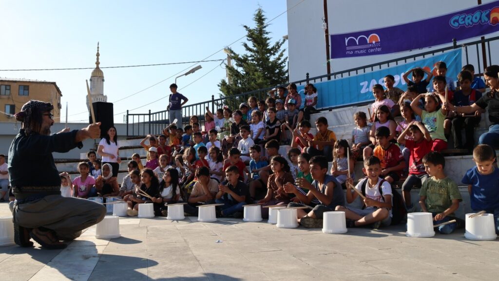 Gerok Ma’dan Curnê Reş'te çocuk atölyesi