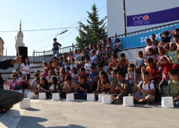 Gerok Ma’dan Curnê Reş'te çocuk atölyesi