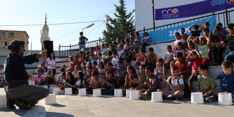 Gerok Ma’dan Curnê Reş'te çocuk atölyesi