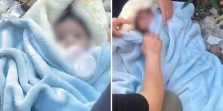 Güngören'de 3 Aylık Bebek Boş Araziye Terk Edildi