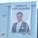 Hastane duvarına “Seninleyiz Ferdi Başkanım” pankartı asıldı