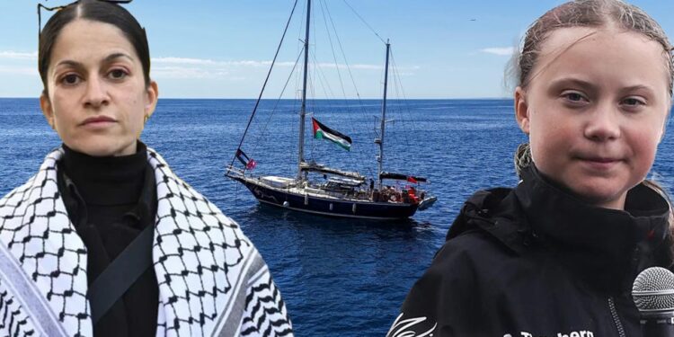 İsrail Madleen Gemisindeki Aktivistleri Kaçırdı! Aralarında Yasemin Acar ve  Greta Thunberg de Var