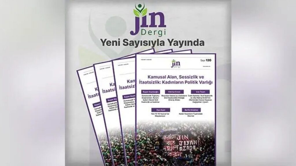 Jin derginin 120’nci sayısı yayında