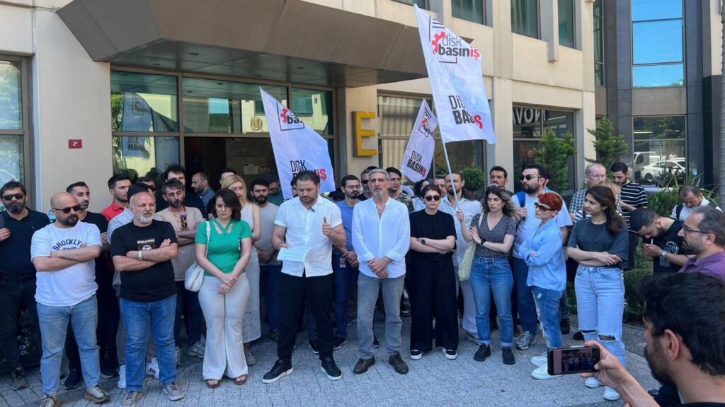 KRT çalışanları iş bıraktı, nöbet eylemine başladı