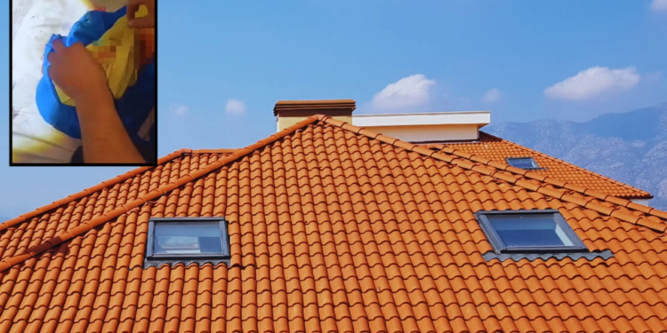 Kan Donduran Olay: Çatıda Battaniyeye Sarılı Bebek Bulundu