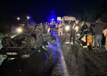 Karabük’te Otomobil Takla Attı: 1’i Çocuk 4 Yaralı