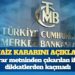 Merkez Bankası faiz kararını açıkladı: Karar metninden çıkarılan ifade dikkatlerden kaçmadı