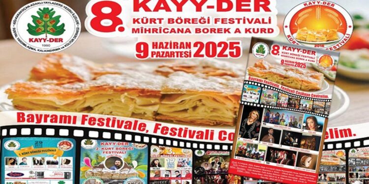 Kürt Böreği Festivali 9 Haziran'da düzenlenecek