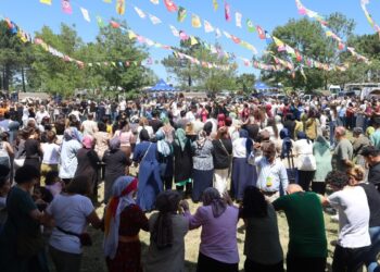 Kürt Böreği Festivali'nde Abdullah Öcalan'ın selamı iletildi
