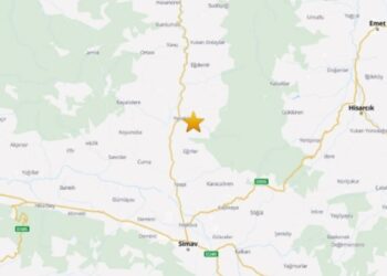 Kütahya'da Gece Yarısı 3.5 Büyüklüğünde Deprem