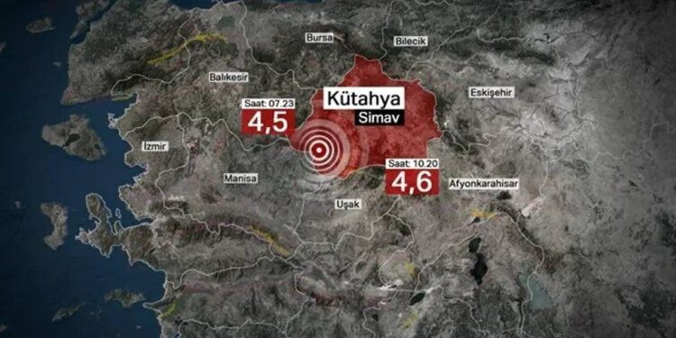 Kütahya'da Korkutan Yer Hareketliliği! 1,5 Ayda 1250 Deprem Oldu