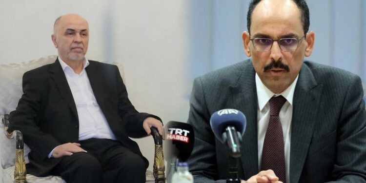 MİT Başkanı Kalın'dan Hamas Heyeti ile Kritik Görüşme