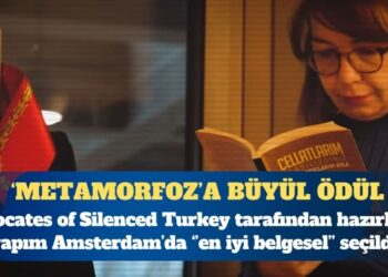 “Metamorfoz” belgeseline Amsterdam’da ‘En İyi Belgesel’ ödülü