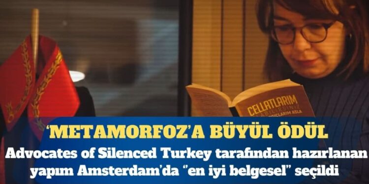 “Metamorfoz” belgeseline Amsterdam’da ‘En İyi Belgesel’ ödülü