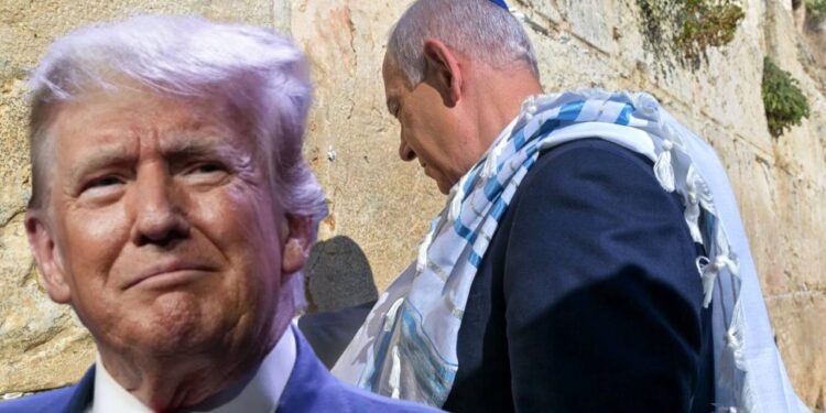 Netanyahu, Trump İçin Ağlama Duvarı'nda Dua Etti