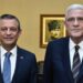 Özgür Özel ile Müsavat Dervişoğlu Görüştü