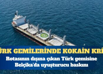 Rotasının dışına çıkan Türk gemisine Belçika’da uyuşturucu baskını: ‘Yüzlerce kilo’ kokain ele geçirildi